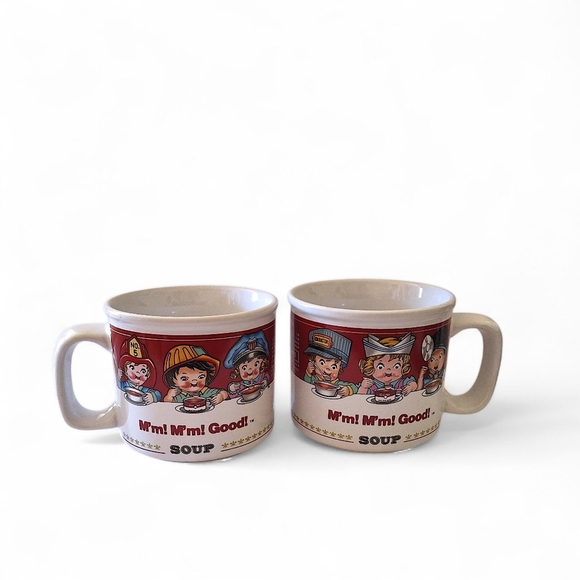 1993 Campbell's Soup “M’m! M’m! Good!” Kids Soup Mug Set by Westwood - Picture 3 of 15